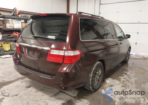 2007 Honda Odyssey Touring from USA, damaged, VIN 5FNRL38877B037200